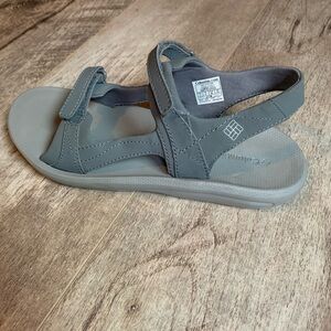 Columbia Women's US 7 EUR 38 Two Strap Sandals Grey Athletic Surf Water